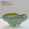 碧轩创意现代简约厚重双色琉璃花瓶软装酒店花盆居家台面琉璃果盘 商品缩略图11