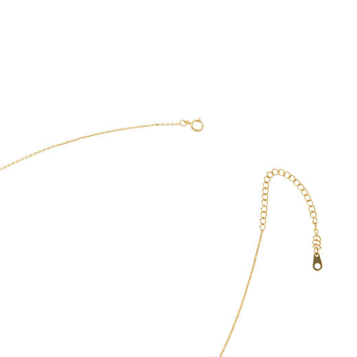 三彩2026新款极简几何双环吊坠项链轻奢锆石通勤约会设计感高级 商品图4