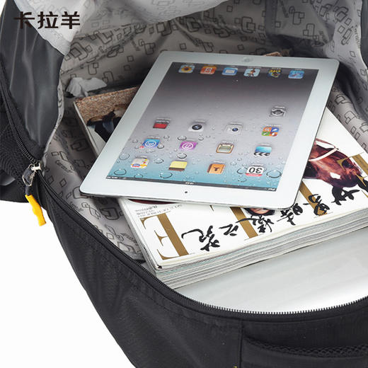 【线下同款】卡拉羊30L男女通勤出差15吋电脑背包大容量CX5558 商品图3