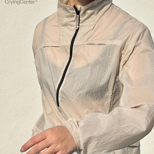 CryingCenter 风衣训练服外套跑步服男女同款 哭喊中心 商品图1
