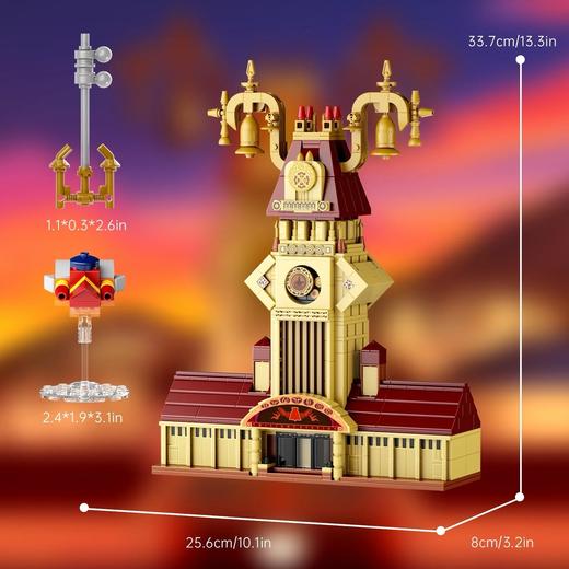 国王之心 钟楼建筑 商品图1