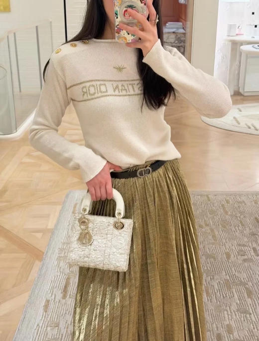 迪奥 新款  白金限定款针织衫(MM) 商品图4