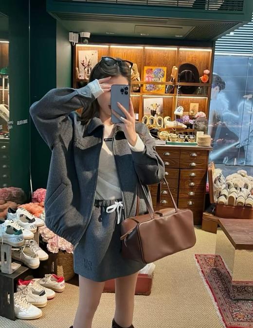 特价出！敲好性价比 miu家高级灰毛呢夹克外套！ 商品图5