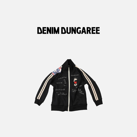 日本DD童装 DENIM DUNGAREE 迪士尼联名学院米奇SMOOTH夹克 商品图2
