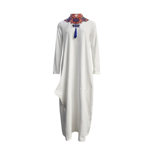 【杨老师同款】摇红民族风印花连衣裙 | 现货加急发 商品图11