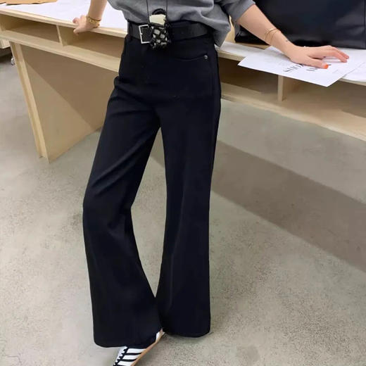 cosAcosB加绒微喇牛仔裤 | 微喇设计，显瘦显高，视觉显瘦好几斤【3-5天发货】 商品图3