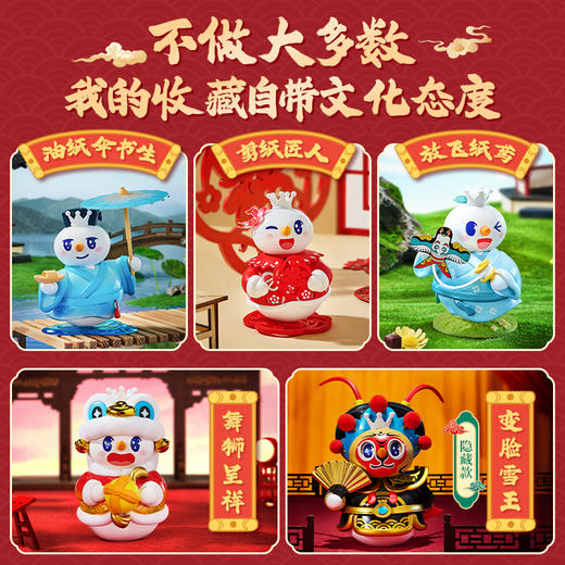 蜜雪冰城非遗系列盲盒手办 商品图2