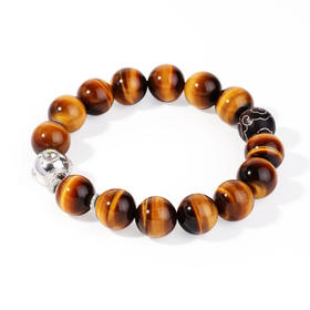 好运连珠 虎眼石斗姆手串