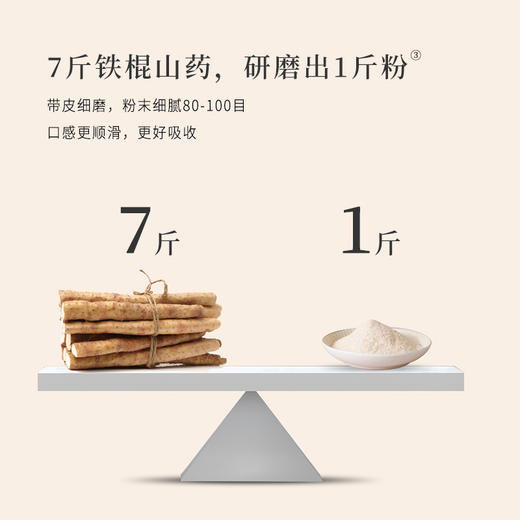 正安 醇怀山粉 古法麸炒7道工艺口感细腻 脾胃早餐代餐冲饮养胃小孩食养便携条装 温县垆土铁棍山药粉300g（15g*20）/盒 商品图8
