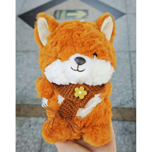 积分兑-16cm围巾萌宠毛绒公仔玩具-纪念日百货门店同款167843510 商品图3