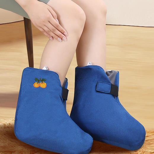 【jianxiaomi/简小咪】艾绒护膝宝艾绒短款护膝靴（限时加赠泡脚包）家用暖冬神器 商品图4