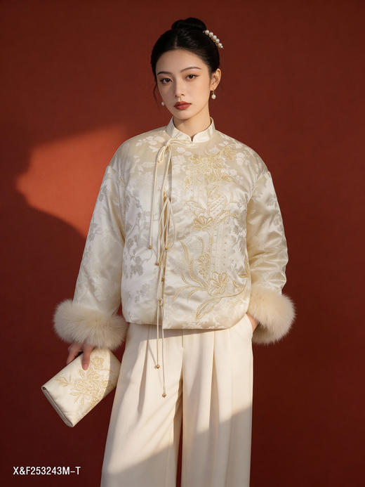 X&F253243M鹅绒服95白鹅绒 商品图0