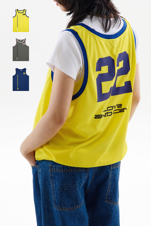 CryingCenter loveandcry运动篮球背心 哭喊中心 商品图5