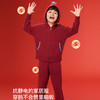 【E】ubras儿童likeuu男女大童红色半边绒家居服秋冬睡衣套装 商品缩略图2