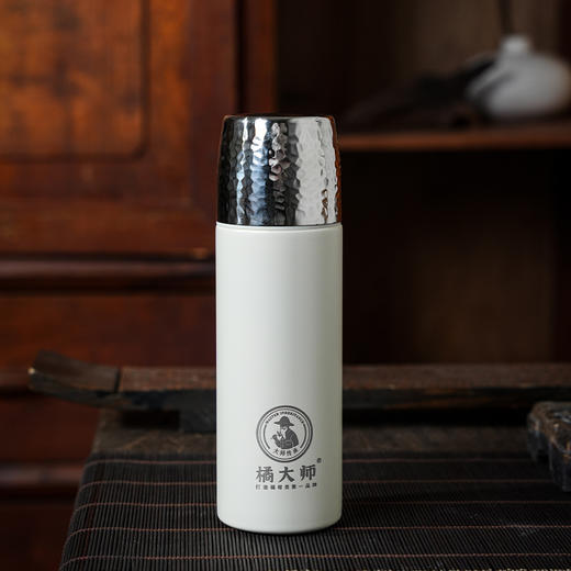 定制款自带茶滤316不锈钢保温杯，焖茶杯，杯盖可喝水 商品图0