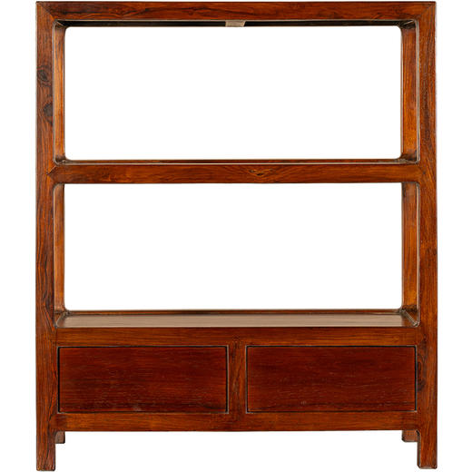 二十世纪	黄花梨带屉双层架格 商品图5