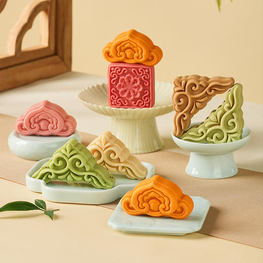 【九尊御令礼盒】皇家2026国风特色造型礼盒文创糕点马年新春过年送长辈礼品470g 商品图5