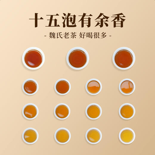 1998年老乌龙 陈香馥郁 64克（8克*8包） 商品图3