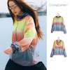 CryingCenter 彩色条纹渐变晕染风衣短夹克外套户外 哭喊中心 商品缩略图0