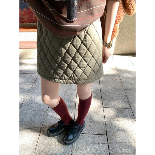 <曾小咸推荐>现货秒杀 ！微信超特价！棱形半裙 日常139.99 立减70 秒杀69.99！！ 条纹加绒卫衣 秒杀89.99！！ 商品图4