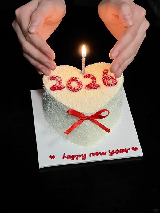 【2026新年蛋糕】爱心小蛋糕 商品图1