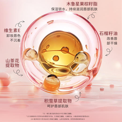 【冰雾水感 一抹柔雾】滋色冰雾水漾唇露 3.5g / 2.5g 商品图2