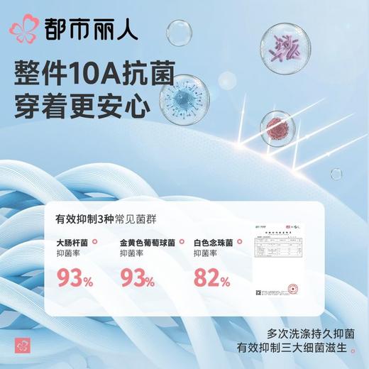 都市丽人打底裤安全裤防走光薄优可丝打底裤三分裤舒适打底LLC1A3 商品图4