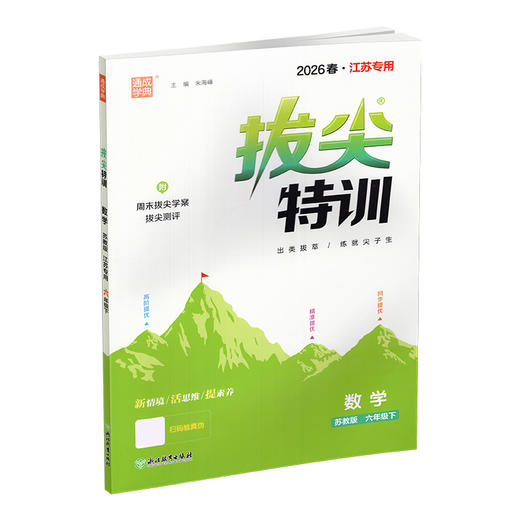 2026春 拔尖特训 数学 苏教版 六年级下册 江苏专用 小学教辅 高阶提优 同步练习 学生练习 通成学典 6下江苏凤凰教育出版社 商品图1