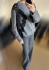 女款羊毛蕾丝拼接针织毛衣hu 商品缩略图3