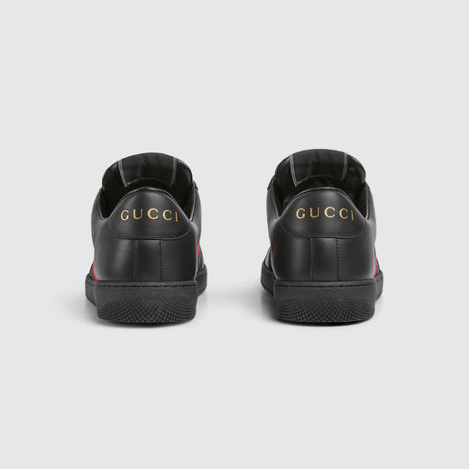 【一】GUCCI 古驰 男士Screener系列休闲运动鞋 黑色 798785 AADU0 1074 商品图3