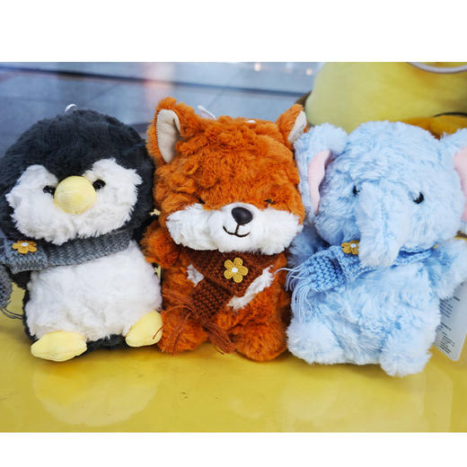 积分兑-16cm围巾萌宠毛绒公仔玩具-纪念日百货门店同款167843510 商品图0