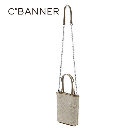 千百度2026春季女包纹理自然触感丰盈包袋A26150914 商品图1