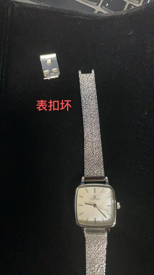 S00002833 天王TIAN WANG 轻奢高级感气质防水正品手表女士石英时尚小方表送礼推荐 商品图5