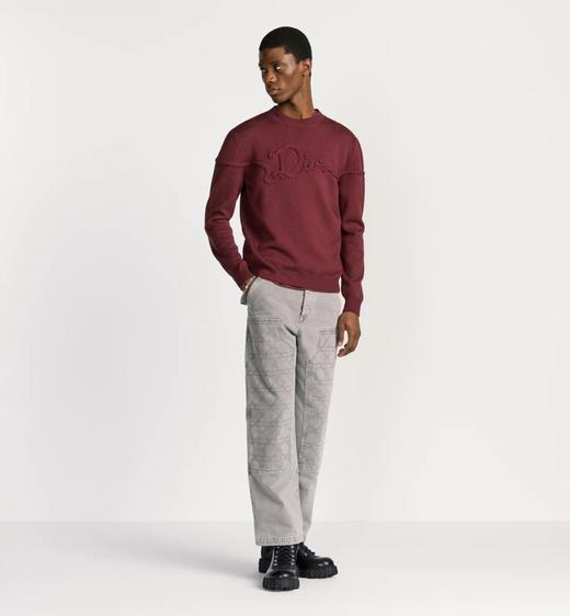 男款立体logo羊毛针织衫毛衣ho010 商品图3