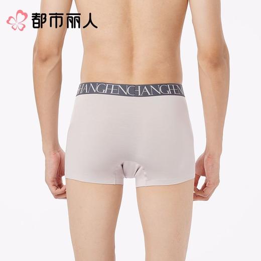 都市丽人内裤男士内裤60S莫代尔内裤莫代尔平角内裤贴合内裤FKCH11 商品图2