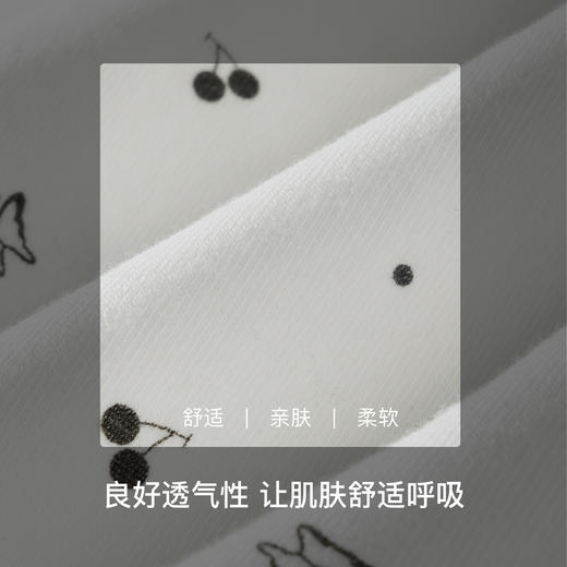 【满4条/7.5折】（中版）【秀黛】女时尚印花棉平角裤女士内裤【1条】W5333027T【门店同款】【内裤非质量问题不退换，介意勿拍】 商品图3