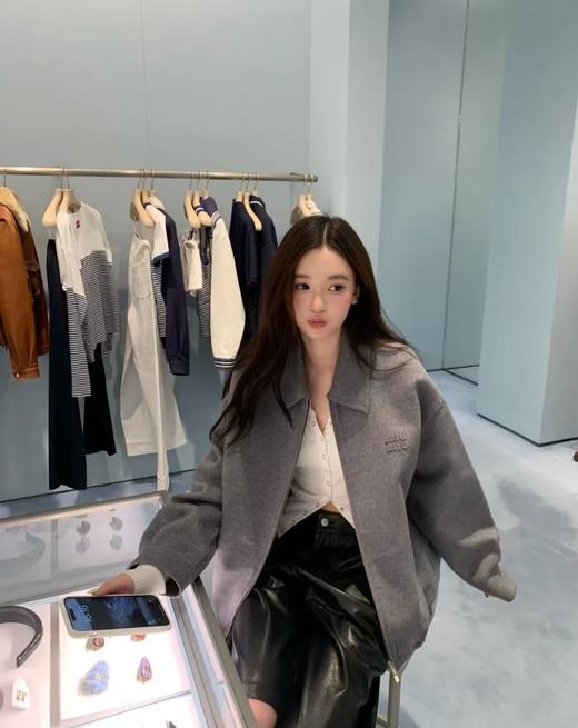 特价出！敲好性价比 miu家高级灰毛呢夹克外套！ 商品图6