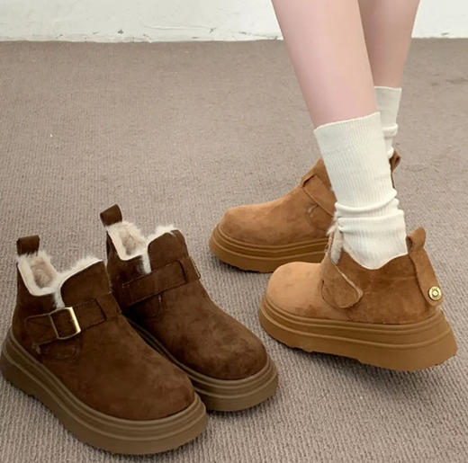 英国Nudilor高帮加绒勃肯鞋 商品图10