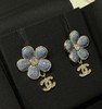 辛芷蕾同款   老渠道   26C牛仔蓝花系列  胸针/耳钉 商品缩略图1