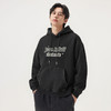 gxg.jeans男装 深灰色字母印花复古宽松连帽卫衣男士 25年冬热卖 商品缩略图1