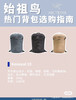 原单鸟格子双肩包书包15L123104 商品缩略图6