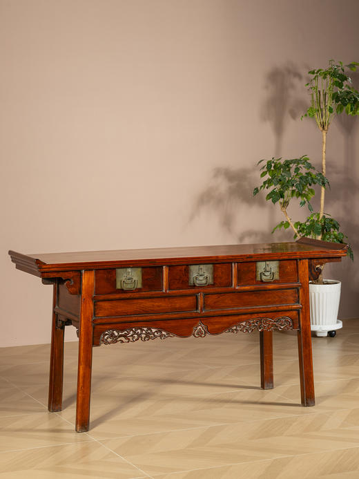 清	黄花梨满彻三联闷户橱 商品图1