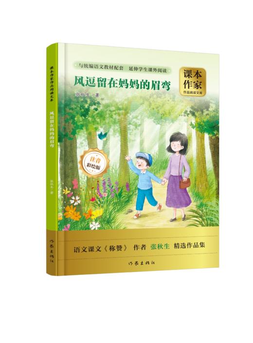 课本作家--风逗留在妈妈的的眉弯（注音版） 商品图0