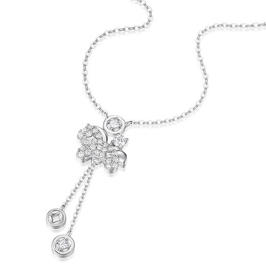 【新年限定】 卡蒂罗KADER  马上有钱项链/幸运钱币小马项链 925银/足银999生肖本命年闪耀吸睛吊坠马上来财转运锁骨链 百搭通勤时尚设计 商品图2