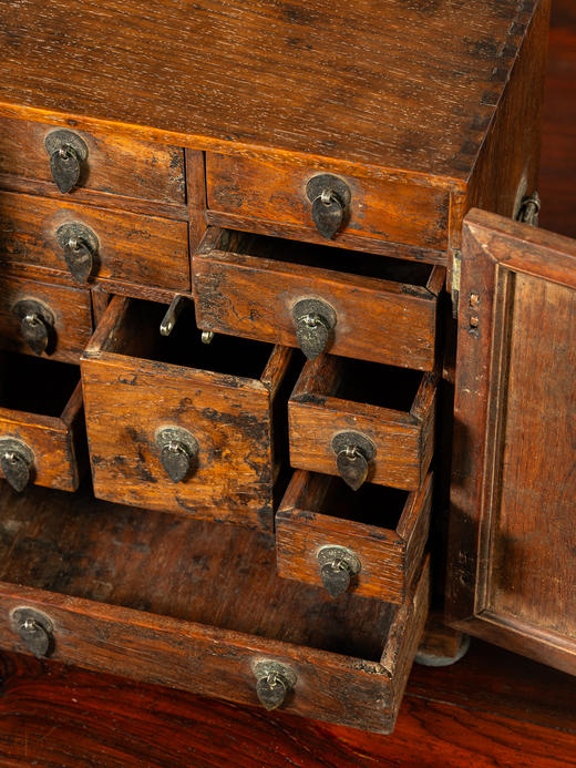 清早期	黄花梨满彻百宝箱 商品图2