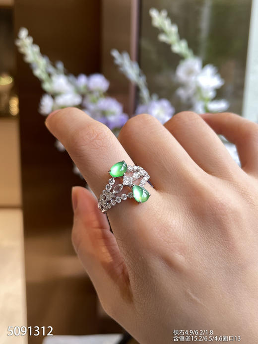 5091312，水滴戒指。具体价格微信咨询 商品图3
