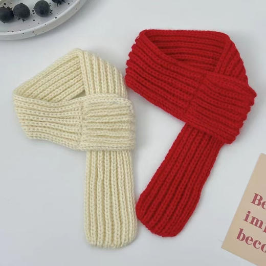 【中国风】猫咪狗宠物围脖针织保暖红色围巾 好寓意创意手工围脖 商品图10