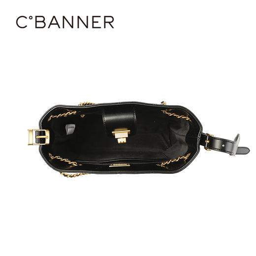 千百度2026春季女包分量十足光泽持久背提包A26150918 商品图5