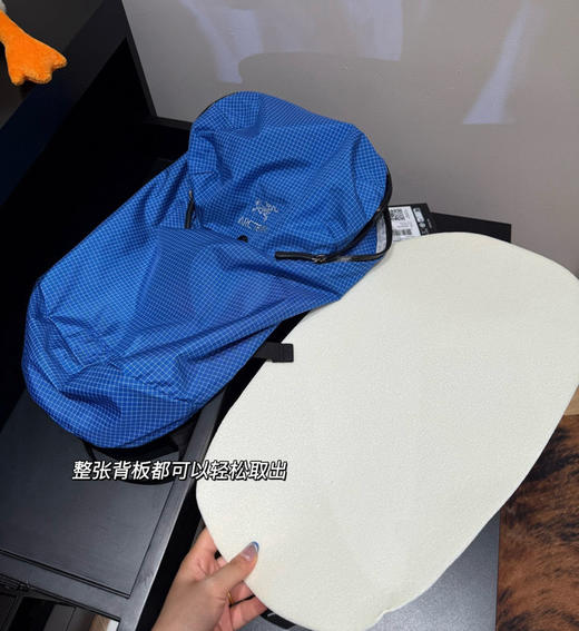 原单鸟格子双肩包书包15L123104 商品图13
