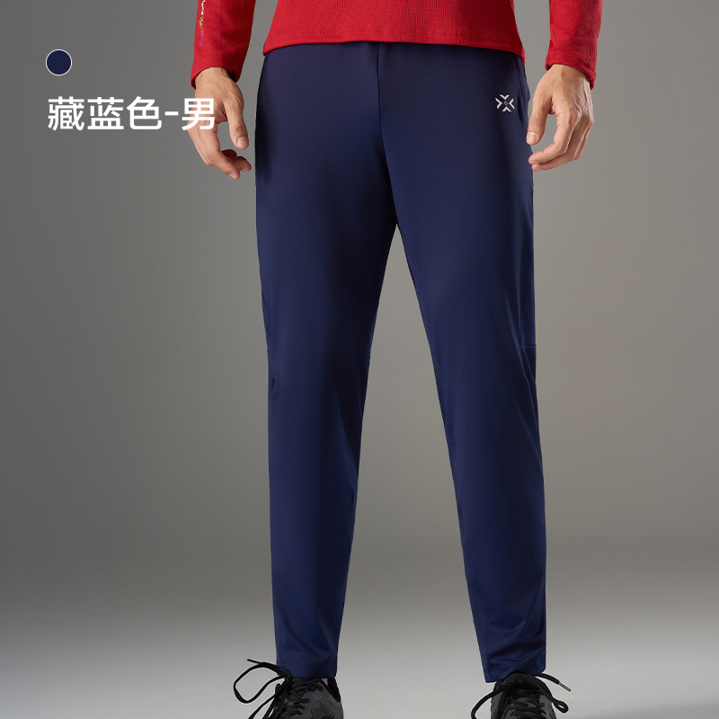 新款秋冬跑步长裤（加绒）抽绳设计 两侧拉链口袋 后腰手机仓 跑IN优选36